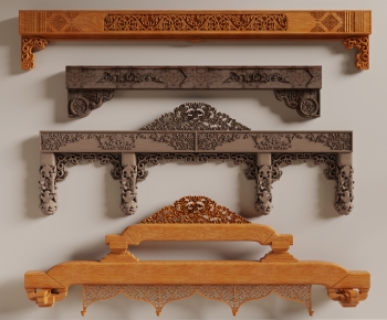 Chinese Style Building Component-ID:592363127