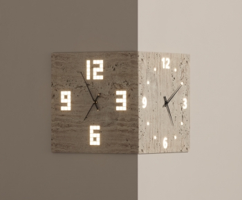 Wabi-sabi Style Wall Clock-ID:274665129