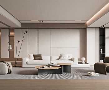 Modern A Living Room-ID:678630117