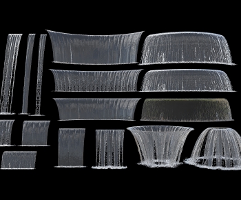 Modern Rockery Waterscape-ID:974426984