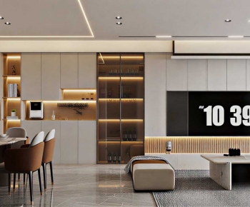 Modern A Living Room-ID:940640062