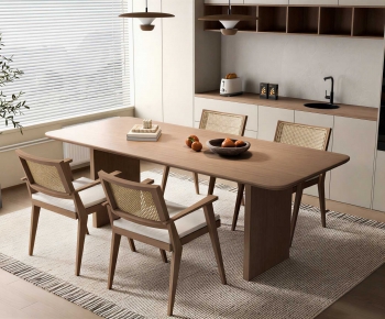 Modern Dining Table And Chairs-ID:738984112