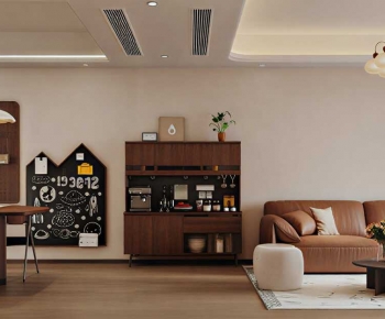 Modern A Living Room-ID:537731893