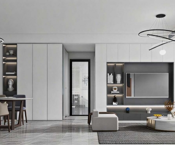 Modern A Living Room-ID:949435956