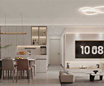 Modern A Living Room-ID:729339119