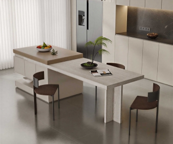 Modern Dining Table And Chairs-ID:382705937