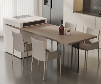 Modern Dining Table And Chairs-ID:450563919