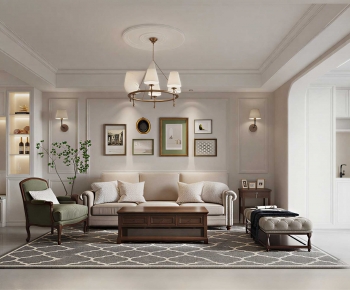 American Style A Living Room-ID:942095047