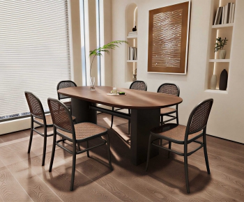 Modern Dining Table And Chairs-ID:541795979