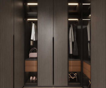 Modern Clothes Storage Area-ID:901757967