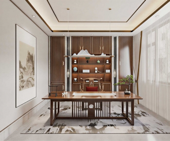 New Chinese Style Study Space-ID:345463995