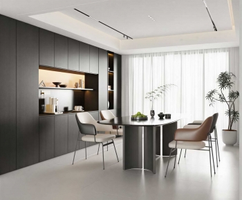 Modern Dining Room-ID:688378821