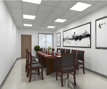 New Chinese Style Meeting Room-ID:375336891