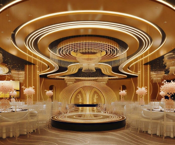 Modern Banquet Hall-ID:342602974