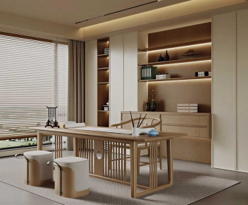 New Chinese Style Study Space-ID:436774979