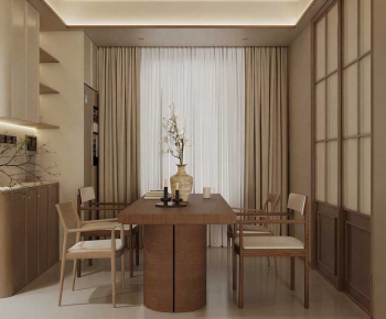 New Chinese Style Dining Room-ID:175832038