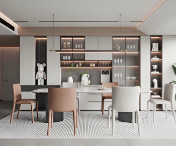 Modern Dining Room-ID:970618011