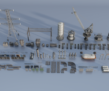 Modern Industrial Equipment-ID:646394013