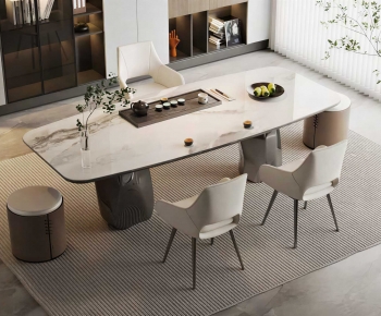 Modern Tea Tables And Chairs-ID:923170092