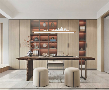 New Chinese Style Tea House-ID:714293965