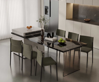Modern Dining Table And Chairs-ID:327514896