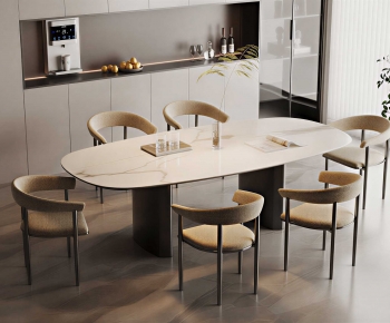 Modern Dining Table And Chairs-ID:772960903