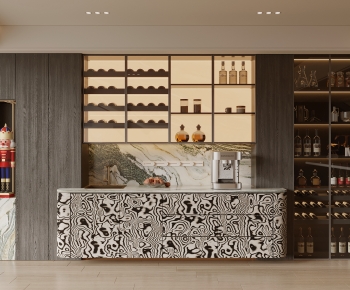 Modern Wine Cabinet-ID:769073961