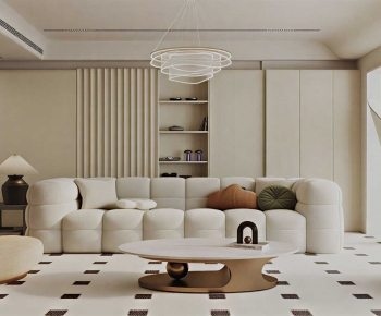 Modern A Living Room-ID:680104029