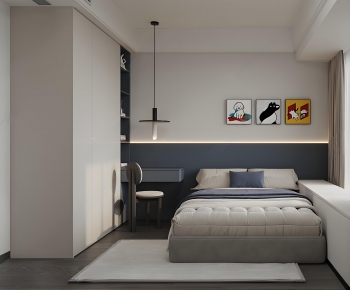 Modern Boy's Room And Son's Room-ID:567857034