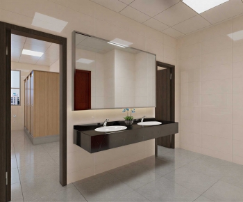 Modern Public Toilet-ID:389482988