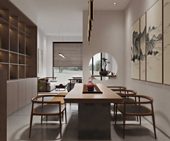 New Chinese Style Tea House-ID:242518907