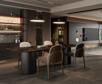 Modern Dining Room-ID:988607889