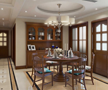 European Style Dining Room-ID:168226001