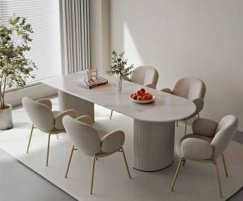 Modern Dining Table And Chairs-ID:592648989