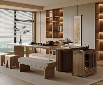 New Chinese Style Tea House-ID:790709026