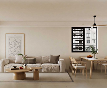 Modern A Living Room-ID:124836926