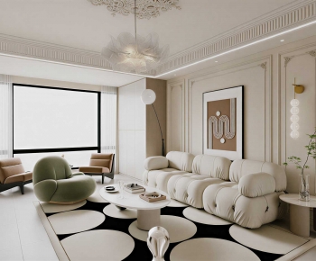 French Style A Living Room-ID:140420919