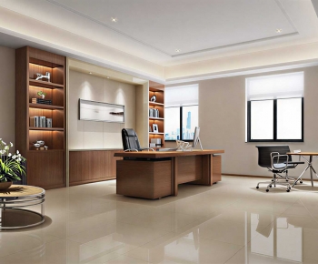 Modern Manager's Office-ID:466396098