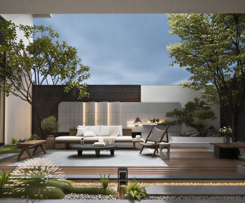 Modern Courtyard/landscape-ID:884633061