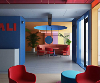 Modern Office Tea Room-ID:394113067