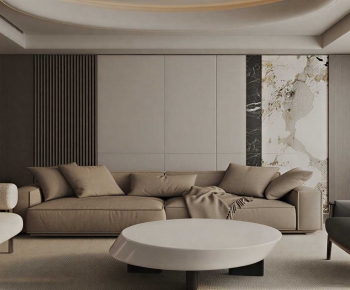 Modern A Living Room-ID:524760013