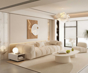 Modern A Living Room-ID:602226026