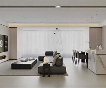 Modern A Living Room-ID:771580932