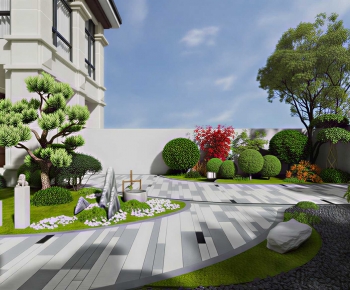 Modern Courtyard/landscape-ID:969496014