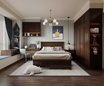 Modern Boy's Room And Son's Room-ID:322628974