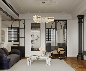 French Style A Living Room-ID:366533998