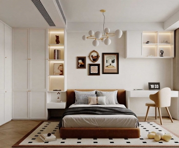 French Style Bedroom-ID:801924948