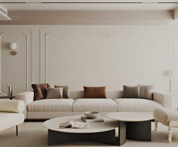 Modern A Living Room-ID:652421951