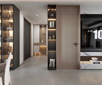 Modern A Living Room-ID:997176896