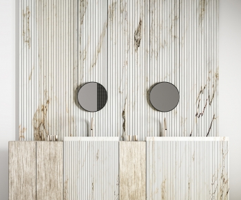 Modern Bathroom Cabinet-ID:545404911